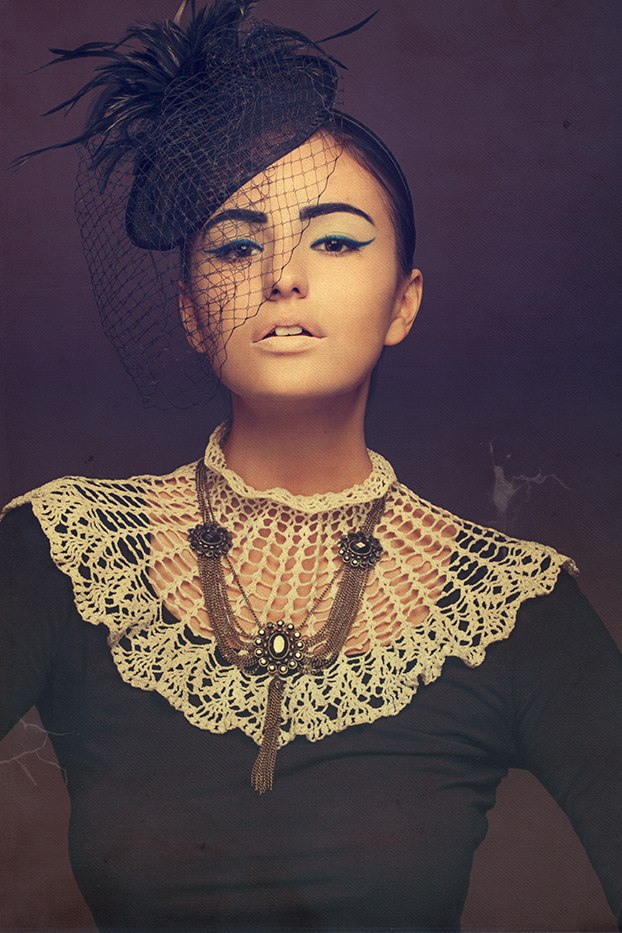 Female model photo shoot of gypsymoonshine by kstar Photography in Studio