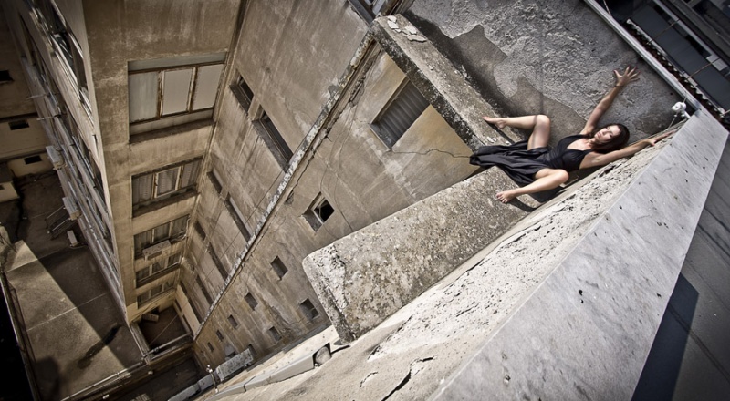 Male model photo shoot of Iakovos Ioannidis in Valaoritou Rooftop