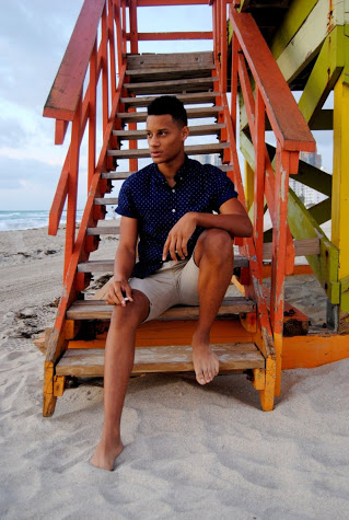 Male model photo shoot of Larry Georges in Miami