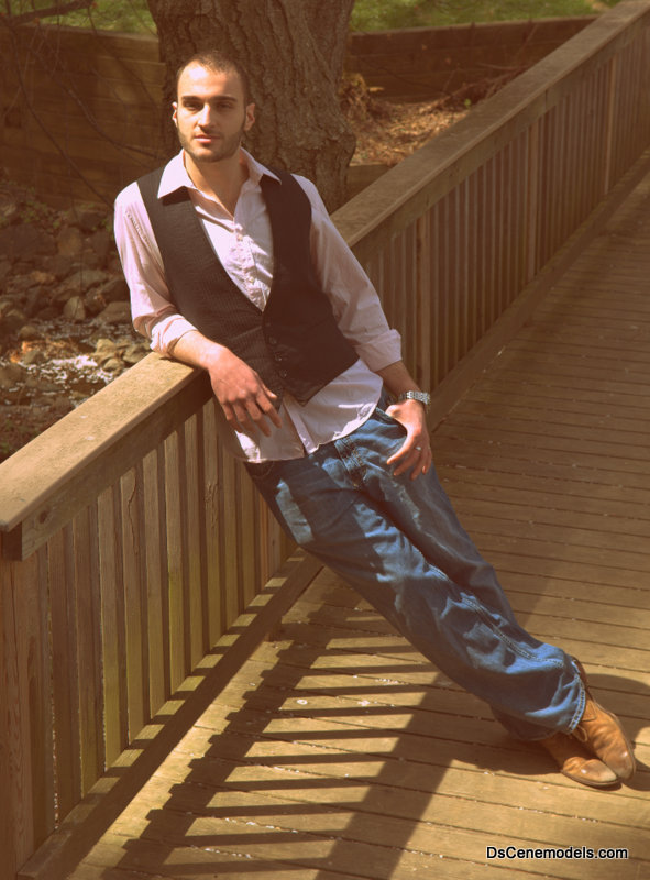Male model photo shoot of Dan2468, wardrobe styled by C Scott Design