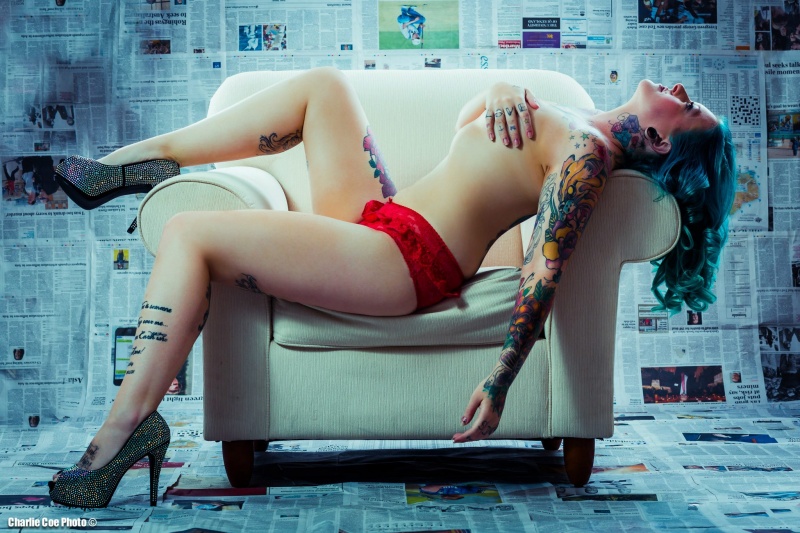 Female model photo shoot of Miss Kelly-Maree Mayhem by CC Photo
