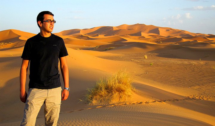 Male model photo shoot of RachidT in Merzouga, Morocco
