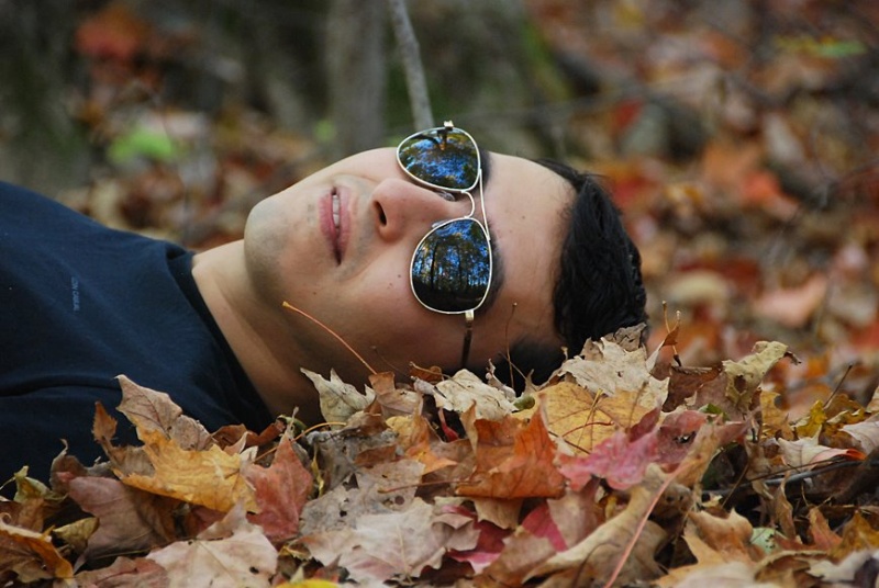 Male model photo shoot of RachidT in Gatineau Park, QC