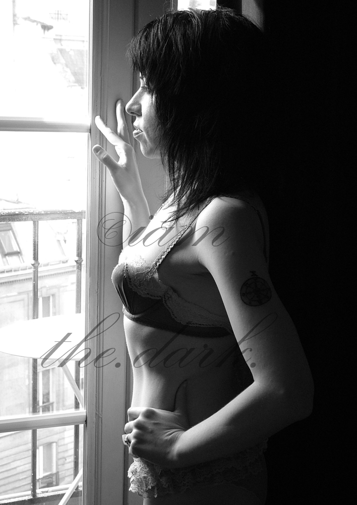 Female model photo shoot of iamthedark in Paris