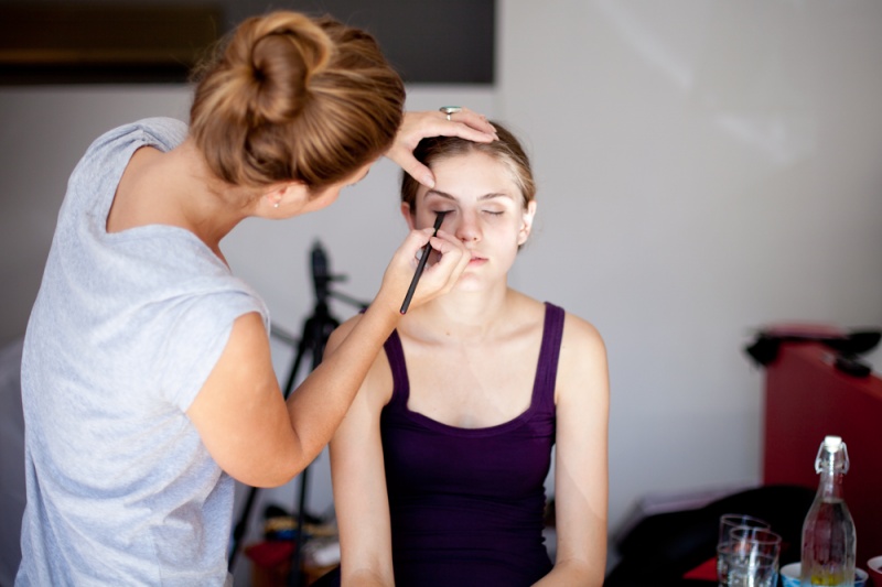 Female model photo shoot of Lauren Hillard, makeup by Renae Michel