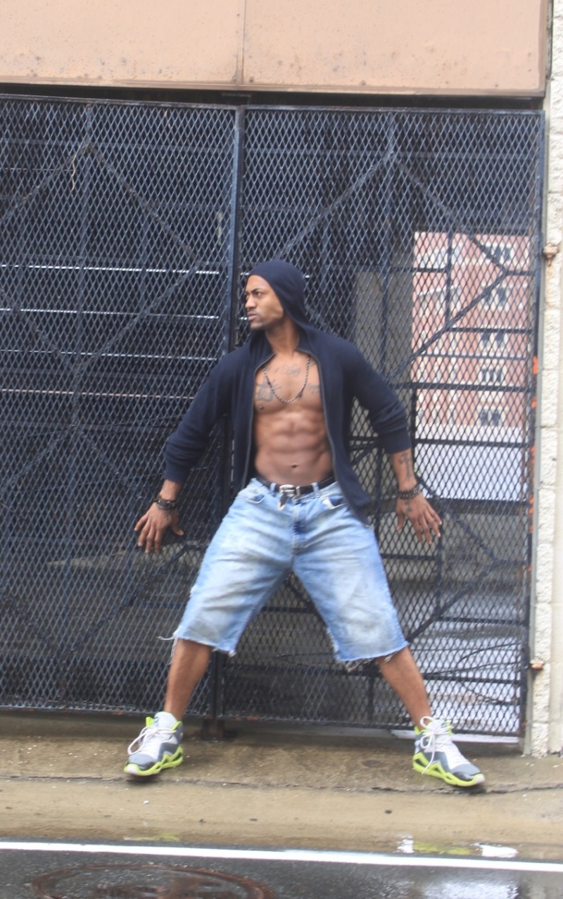 Male model photo shoot of Dwight Jones II in Downtown, Charlotte