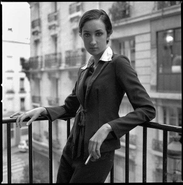 Female model photo shoot of Marie-L in Paris