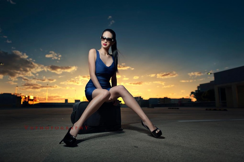 Female model photo shoot of Cheryl Lai