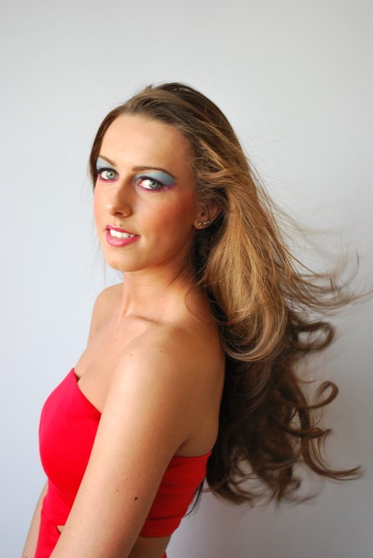 Female model photo shoot of Mhairi kerr in South Lanarkshire College