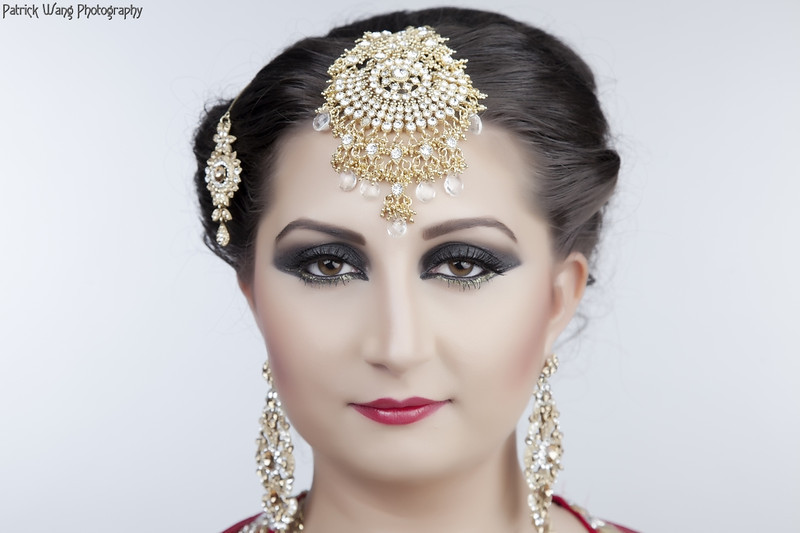 Female model photo shoot of shakirabelfast in London, makeup by khatija kaker