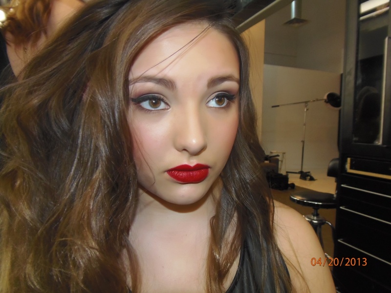 Female model photo shoot of Kepari Makeup in Calgary, Alberta, Canada