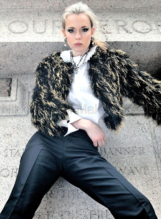 Female model photo shoot of nikki wigfall in new york