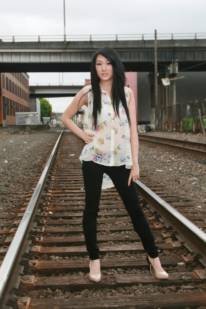 Female model photo shoot of Nga Nguyen