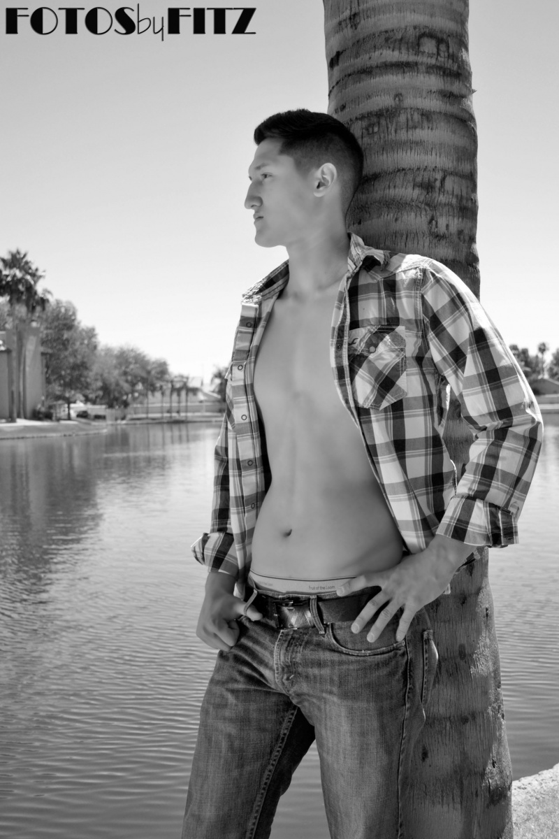 Male model photo shoot of Ryan Sakai by Fotos by Fitz