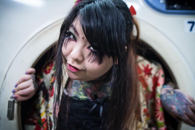 Female model photo shoot of ThePurplePulp in Osaka, Japan
