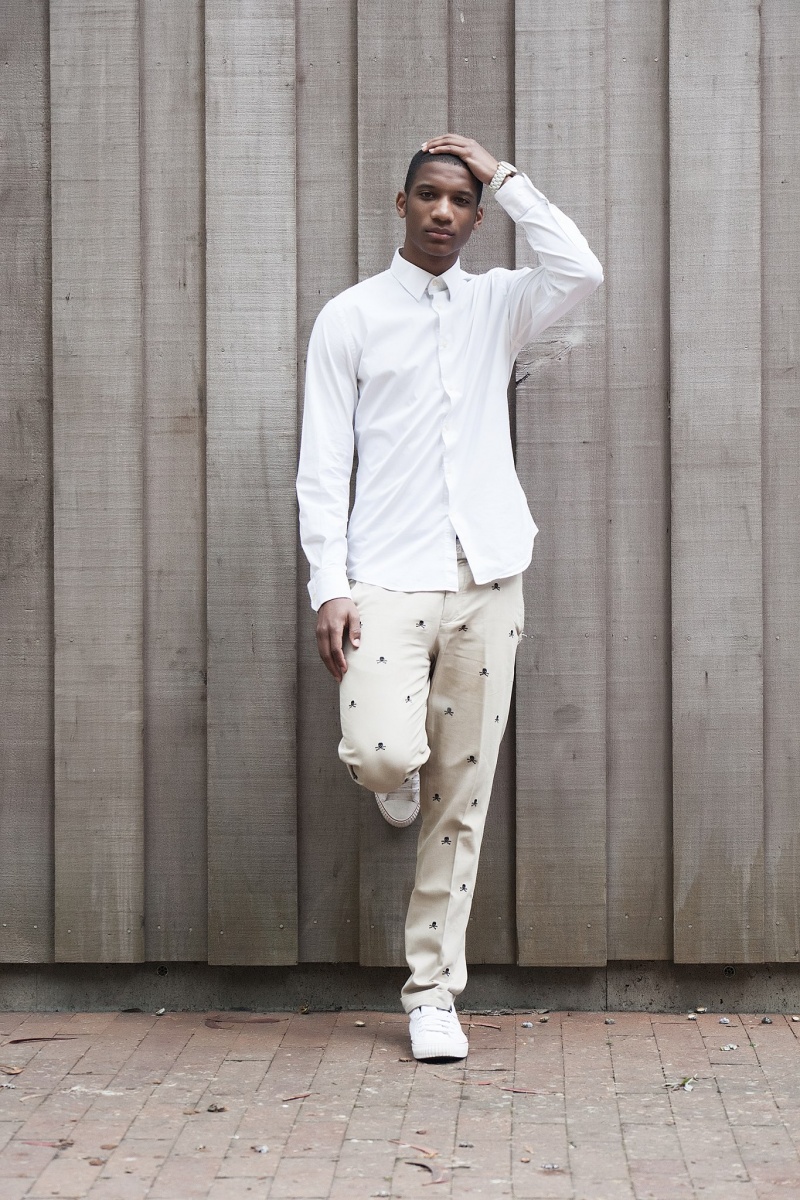 Male model photo shoot of Lamar J Johnson by Jo-Jo Jones in Stern Grove, San Francisco, CA 94132, wardrobe styled by Shannon Fierce