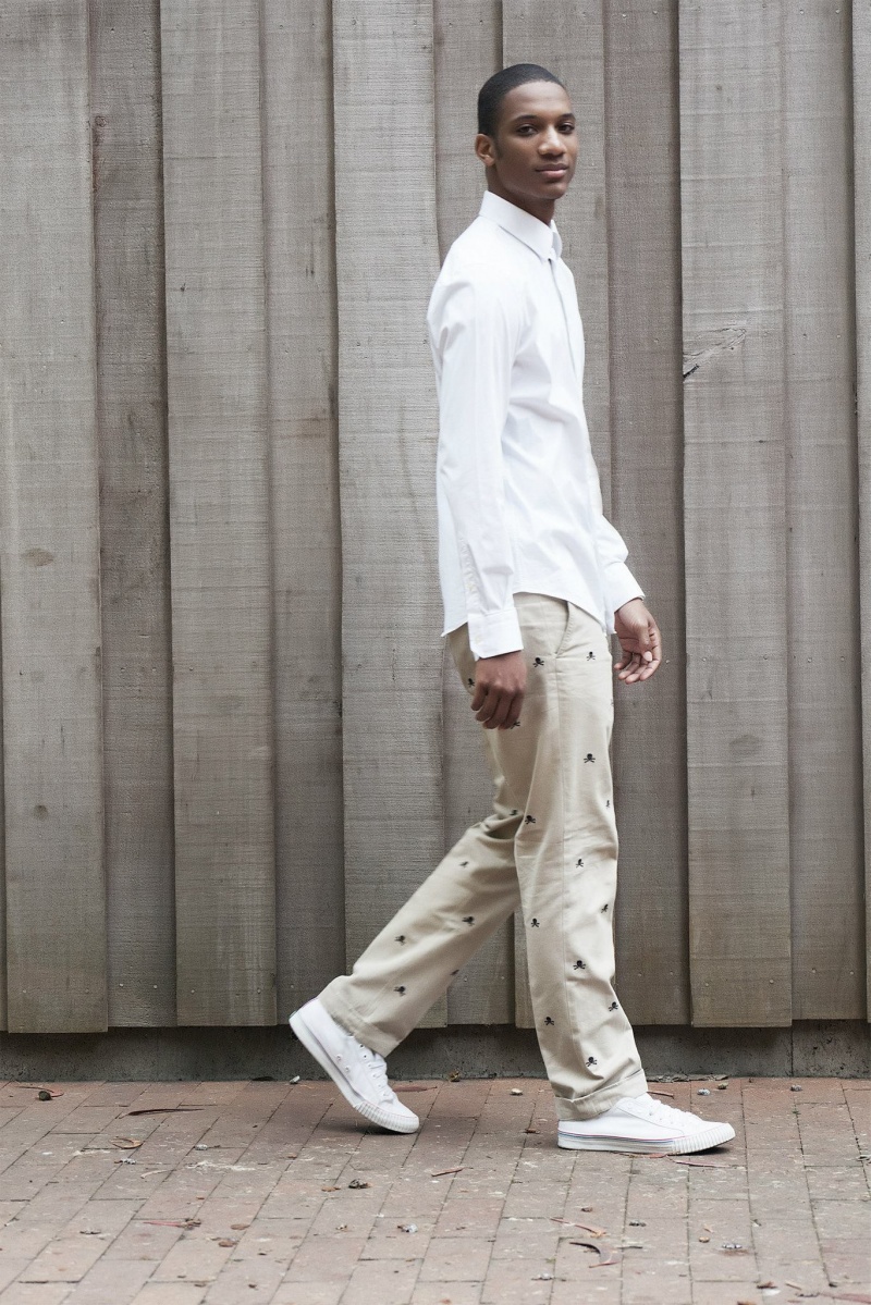 Male model photo shoot of Lamar J Johnson by Jo-Jo Jones in Stern Grove, San Francisco, CA 94132, wardrobe styled by Shannon Fierce