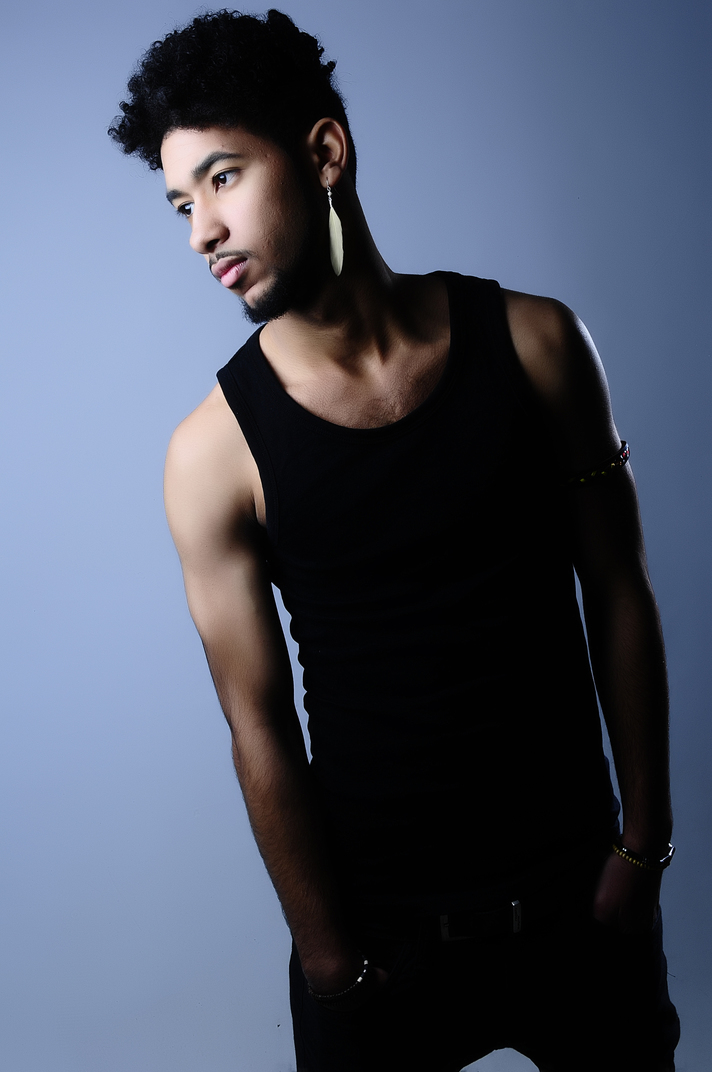 Male model photo shoot of Angel Amaral 