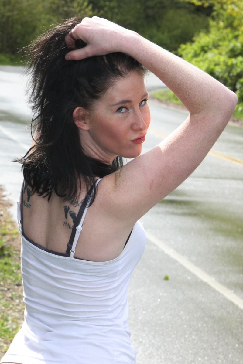 Female model photo shoot of caitylyne by Delta Dino