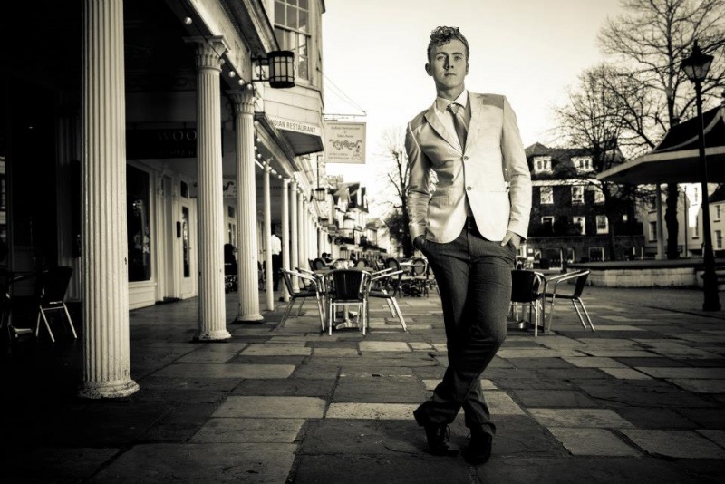 Male model photo shoot of Chris Alexander-Connor in The Pantiles, Tunbridge Wells
