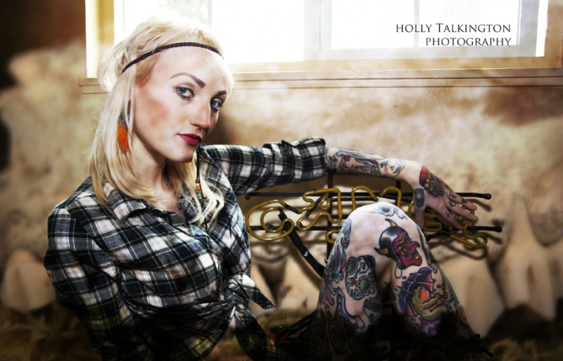 Female model photo shoot of Holly Bug and Heather Rabbit
