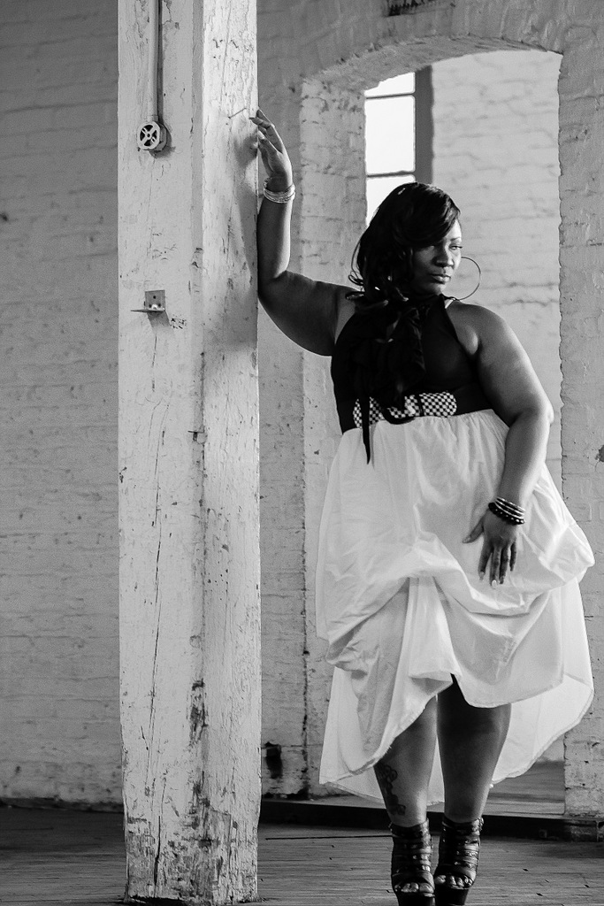 Female model photo shoot of Char_theplussize_charm by Broadys Work