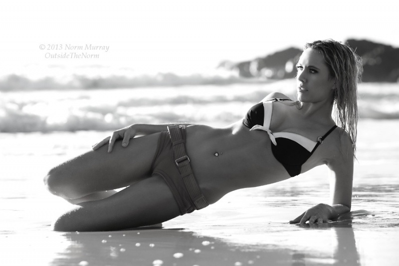 Female model photo shoot of Ashlee Jaay  by Outside The Norm in Byron Bay