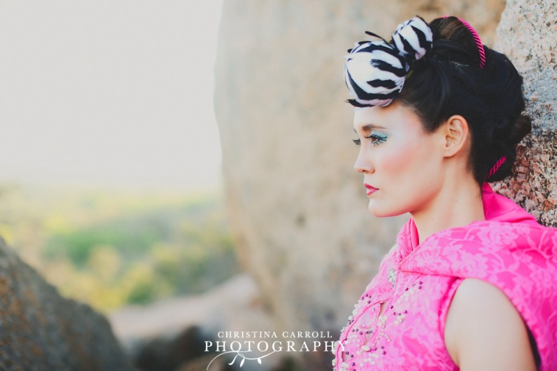Female model photo shoot of Raven Camacho in Enchanted Rock