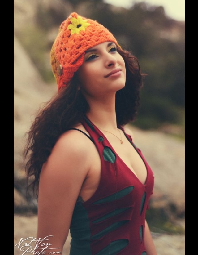 Female model photo shoot of Kathryn Gonzales in Eagle Rock, Boulder Creek ,California