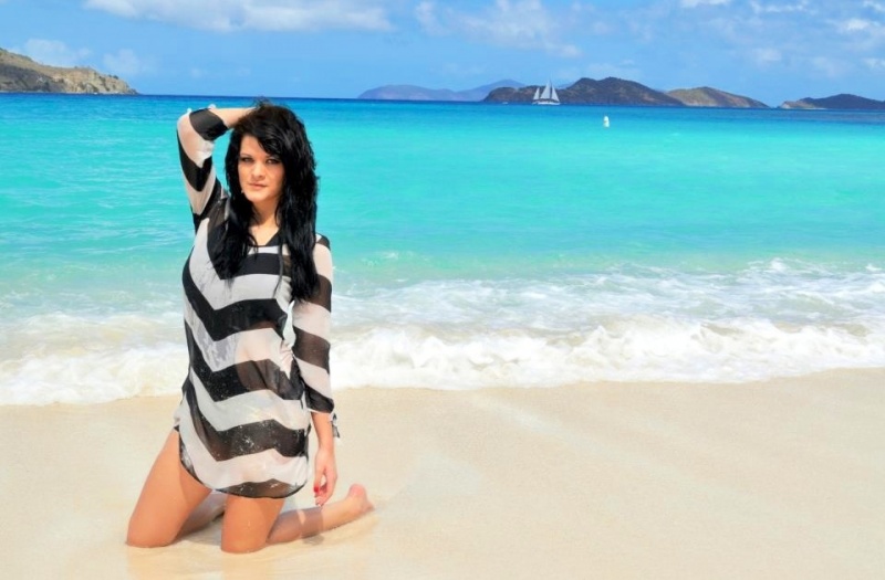 Female model photo shoot of Victoria N Turner in St. Thomas, United States Virgin Islands