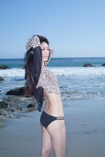 Female model photo shoot of Boram  in Malibu