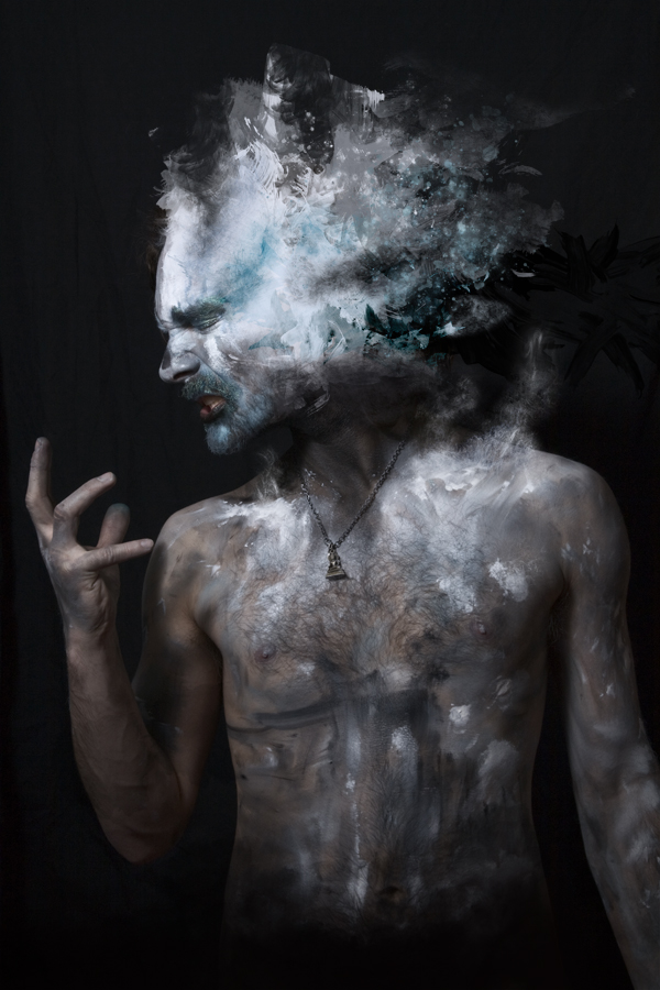 Male model photo shoot of Divine Chaos Art