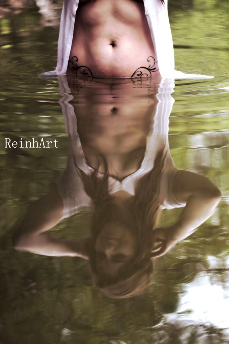 Female model photo shoot of MonicaRay by Reinhart