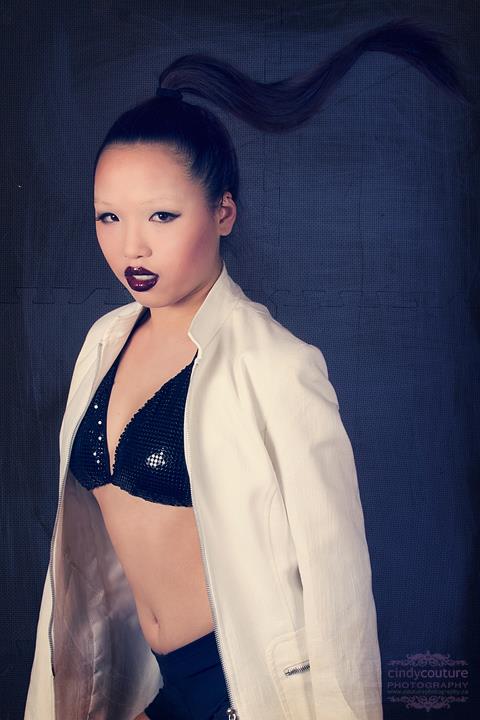 Female model photo shoot of Cosmetic Infatuation by CindyCouture