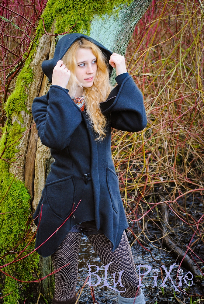Female model photo shoot of Blu Pixie in Trout Lake Vancouver