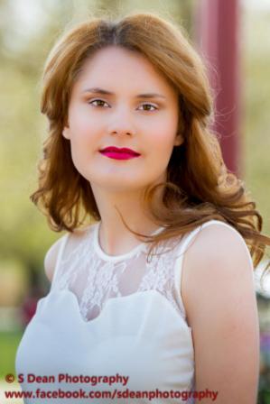 Female model photo shoot of Dasha_Kolomeitseva