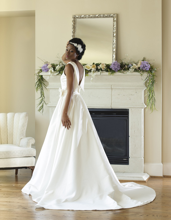 Female model photo shoot of Shea Layne Bridal and Rie Rie by Richard Allen McIntyre in Houston, makeup by Amore Monet
