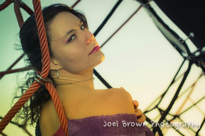Male and Female model photo shoot of JoelBrown Photography and Meredith Navin in Wynnum Foreshore