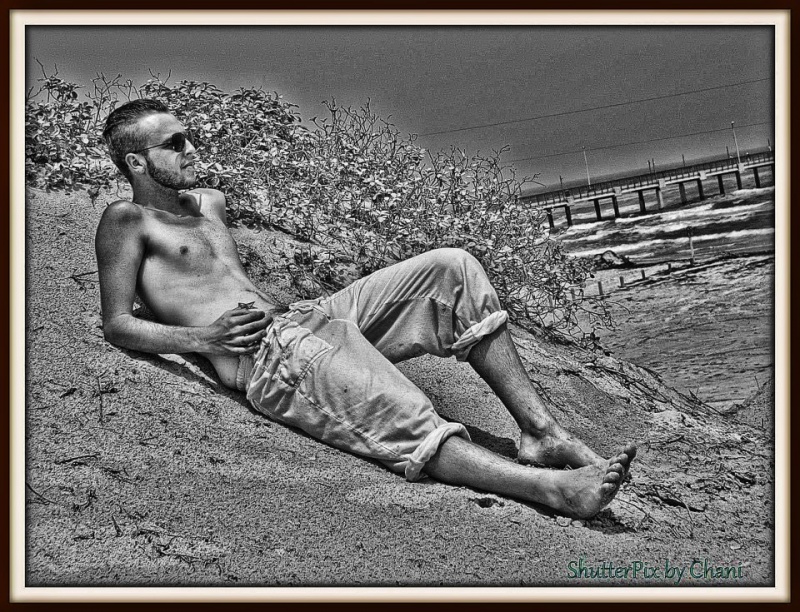 Male model photo shoot of Wayne J FLagg in Padre Island