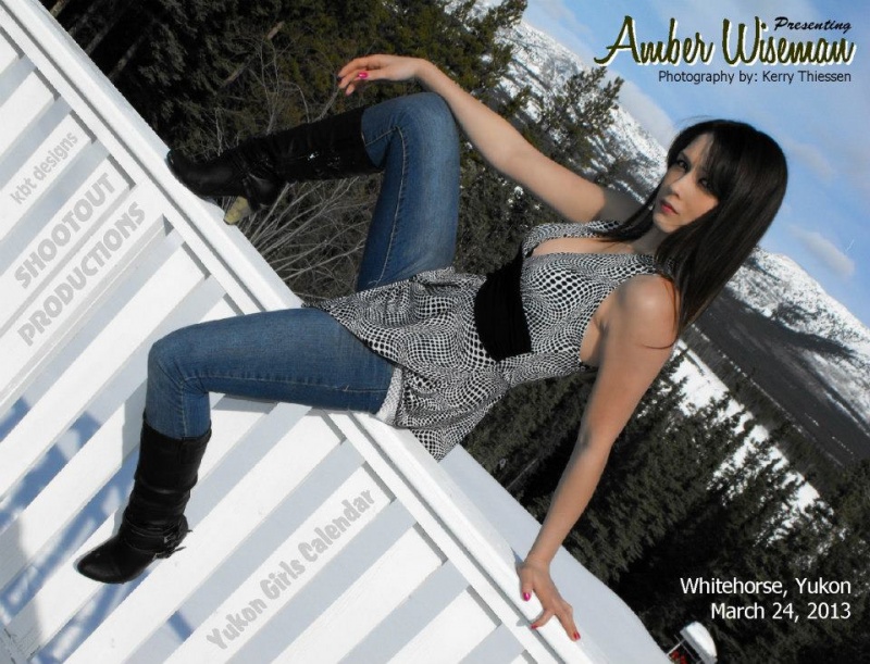 Female model photo shoot of Amber Wiseman in Whitehorse Yukon