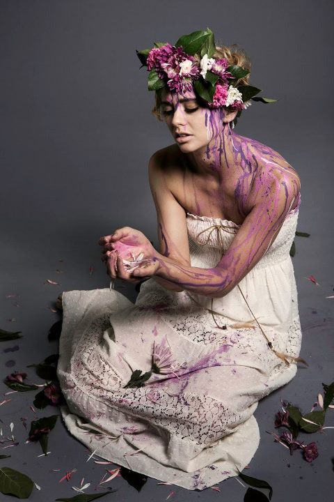 Female model photo shoot of Kat McCoy MUAH Artistry and Brooklyn Haart by Eric P Arnold in Opulen Studios