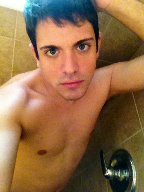 Male model photo shoot of Joseph Salvatore Vitale in My shower Sunrise FL