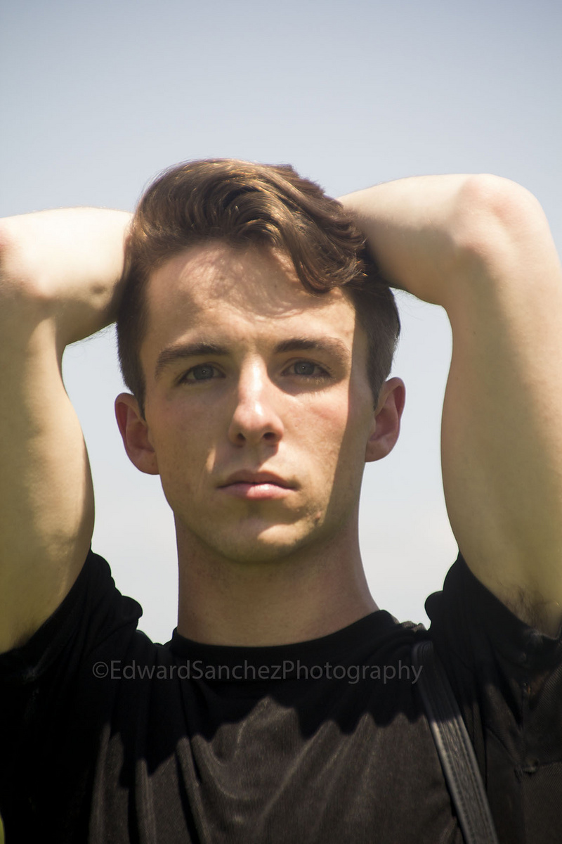 Male model photo shoot of EdwardSanchezphotograpy in edwards studio