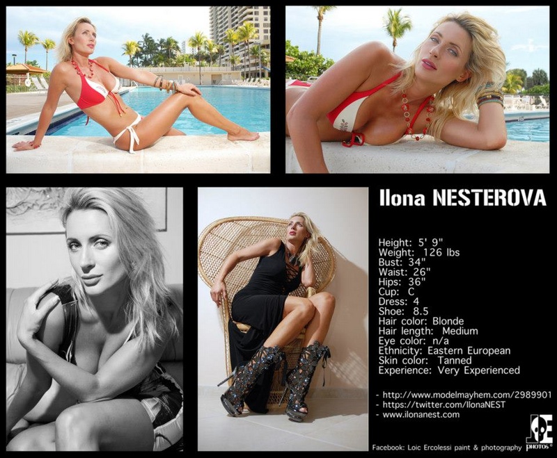 Female model photo shoot of Ilona NEST