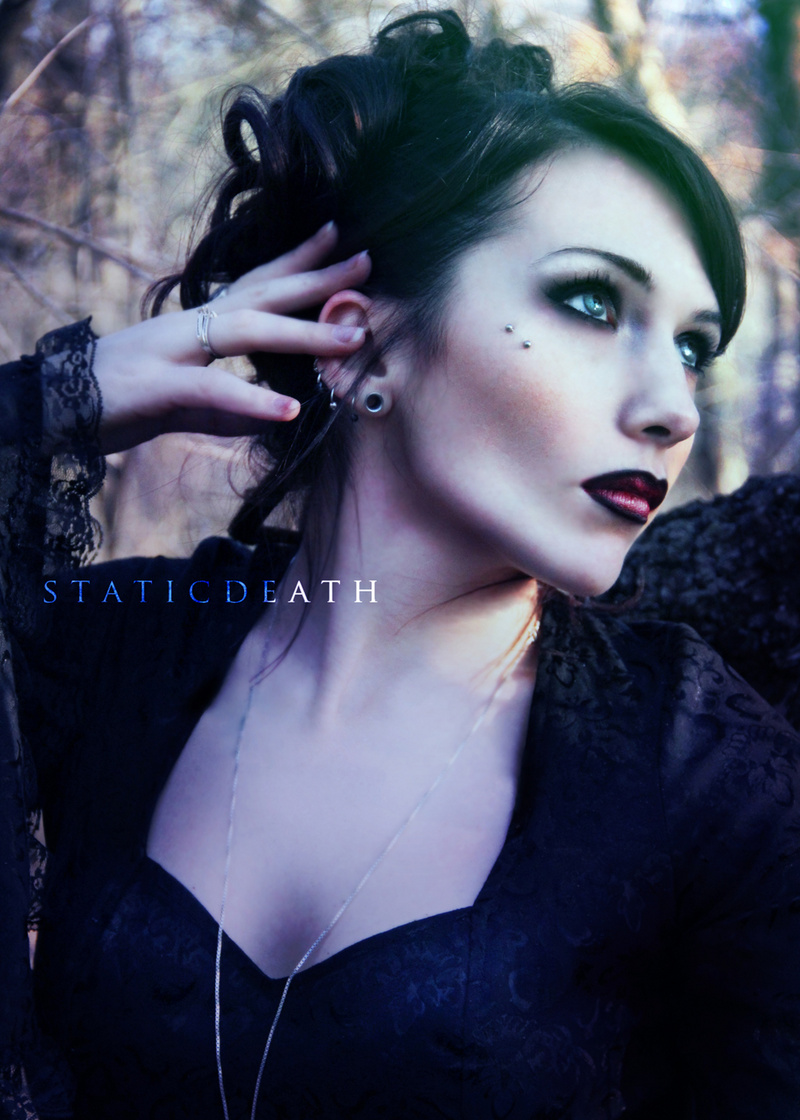 Female model photo shoot of Static Death and Aradia_Tombes