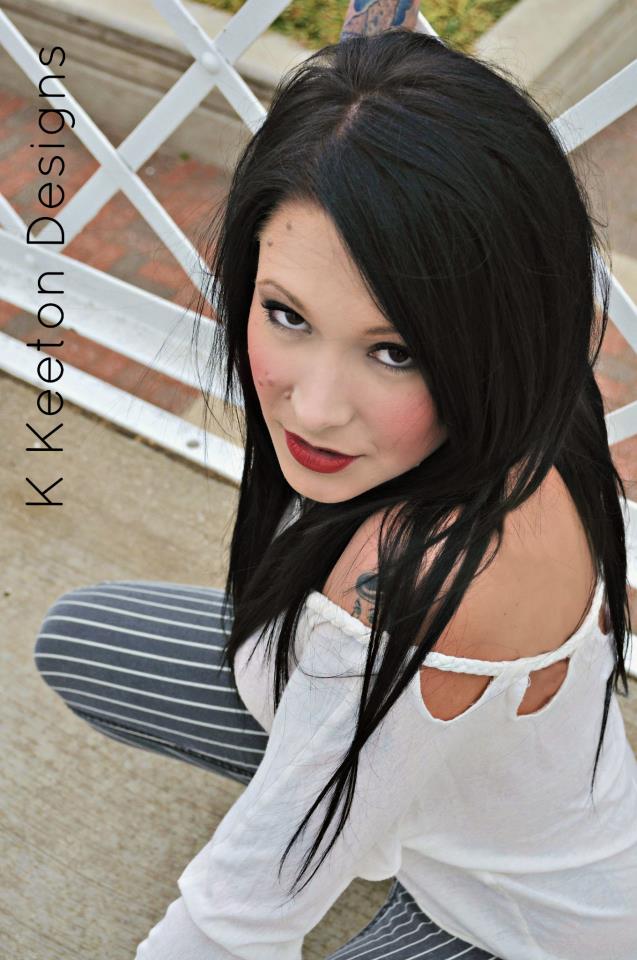 Female model photo shoot of Tiffany Jenay by K KEETON DESIGNS in downtown Springfield MO