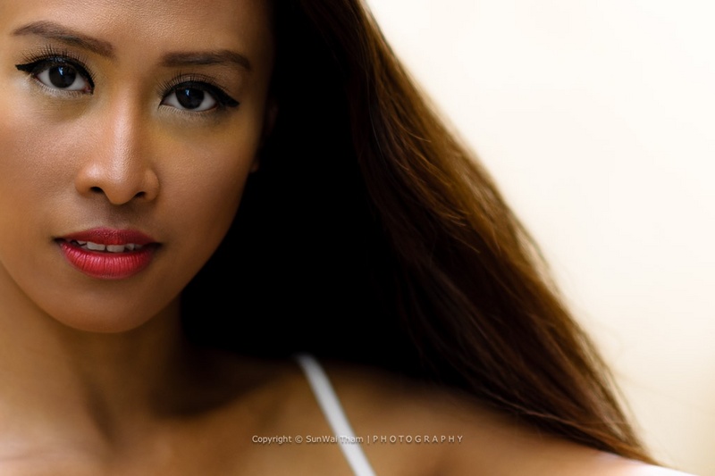 Female model photo shoot of Jhen Boado by SunWai 