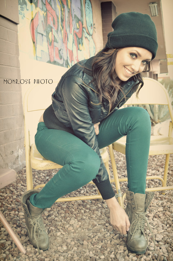 Female model photo shoot of Monrose Photo