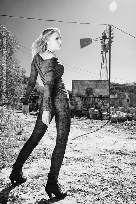 Female model photo shoot of MariaW in Malta