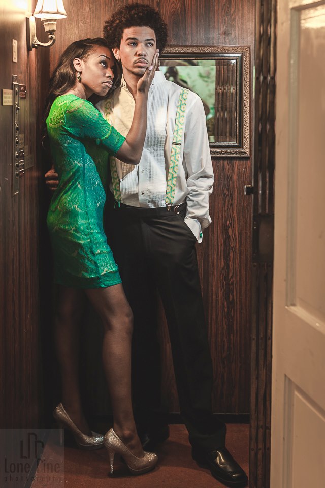 Male and Female model photo shoot of Morgan Kitchen and Jessica Waldburg by Lone Pine Photography